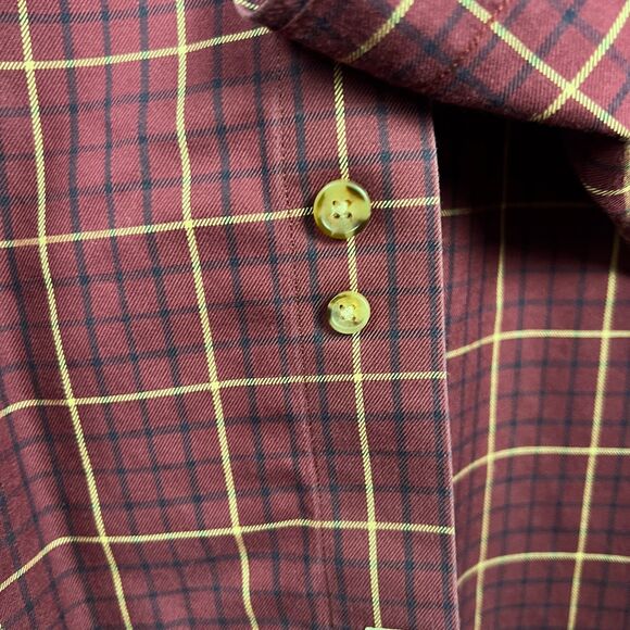 Brooks Brothers Casual Shirt Non-Iron Traditional Red Check Long-Slv Button-Down - Picture 13 of 13